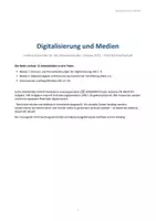 Vorschau - Unterrichtsreihen - Digitalisierung und Medien - Unterrichtsreihe - Seite 1