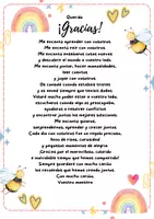 Vista previa - Otros - Carta de despedida de la maestra a los alumnos – Final de curso - página 1