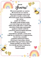 Vista previa - Otros - Carta de despedida de la maestra a los alumnos – Final de curso - página 3