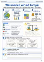 Vorschau - Arbeitsblätter - Schulstart Mini Bundle Klasse 5 bis 6 Demokratie Europa Medien Projektlernen Engagement - Seite 2
