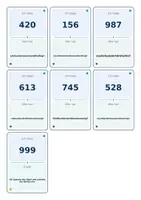 Vorschau - Spiele - Ich habe, wer hat? – Die Mathe-Sammlung | 9 Kettenspiele Klasse 3-6 (227 Karten) - Seite 3