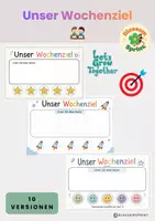 Vorschau - Poster - Wochenziel - Deckblatt