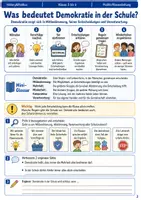 Vorschau - Arbeitsblätter - Demokratie in der Schule Arbeitsheft Klasse 5 bis 6 Schulstart Mitbestimmung und Beteiligung - Seite 1