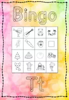 Vorschau - Stationenlernen - Bingo Laut T - Lauterkennung und phonologische Bewusstheit - Buchstabe der Woche - Seite 2