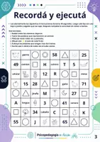 Vista previa - Refuerzo / NEE / Materiales de apoyo - Funciones ejecutivas para adolescentes - página 3