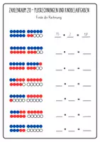 Vorschau - Unterrichtsreihen - Zahlenraum 20 - Plusrechnungen & Knobelaufgaben | Arbeitsblätter | 1. Klasse - Seite 2