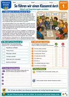Vorschau - Stundenentwürfe - So führen wir einen Klassenrat durch – Ablauf und Gesprächsregeln verstehen - Deckblatt