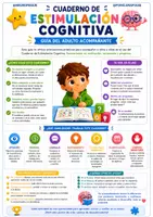 Vista previa - Hojas de trabajo - CUADERNO DE ESTIMULACIÓN COGNITIVA. ACTIVIDADES PARA PENSAR Y APRENDER - página 3