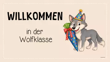 Vorschau - Präsentationen/Tafelbilder - Wolfklasse - Tafelbilder (Klassentier) - Seite 3