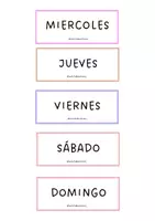 Vista previa - Decoración del aula - CALENDARIO_EspañolyCatalà - página 2