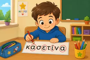 Προεπισκόπηση - Πλάνο μαθήματος / Υλικό για τον εκπαιδευτικό - «Η Φωλιά των Φωνηέντων» - Εξώφυλλο