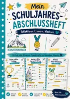 Vorschau - Stundenentwürfe - Schuljahresabschluss - Reflexionsheft, Erinnerungsheft, Abschlussheft - Deckblatt