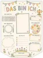 Vorschau - Poster - Materialpaket Schulanfang LAMA - Seite 1