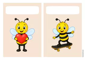 Vorschau - Stationenlernen - Bienenklasse - Gruppenschilder (Klassentier) - Seite 2