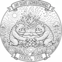 Vorschau - Mal- und Bastelvorlagen - 4 Mandalas: Du hast angefangen! - Seite 2