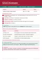 Vorschau - Arbeitsblätter - Englisch Klasse 5 – Vertretungsstunde Schule - Seite 1