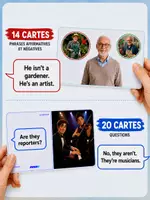 Aperçu - Cartes / Images - Jobs Cartes de grammaire | to be – Simple Present | Activités d'expression orale - Page 1