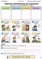 Vorschau - Arbeitsblätter - AGs Wahlangebote und Förderangebote Arbeitsheft Klasse 5 bis 6 Schulstart passende Angebote finden - Seite 3