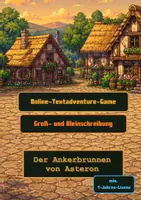 Vorschau - Spiele - Online-Textadventure | Groß- und Kleinschreibung | Digitales Lernspiel zur Groß- und Kleinschreibung - Deckblatt