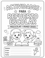 Vista previa - Hojas de trabajo - Actividades de aprendizaje para Preescolar y 1ero - Portada