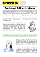 Vorschau - Arbeitsblätter - Weimarer Klassik Gruppenarbeit: Goethe, Schiller & Antike - Seite 3