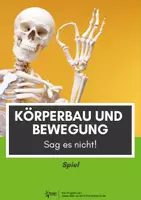 Vorschau - Spiele - Körperbau und Bewegung: Spiel für Klasse 7 - Deckblatt