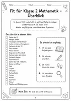 Vorschau - Stationenlernen - Fit für Klasse 2 Mathematik - Seite 1
