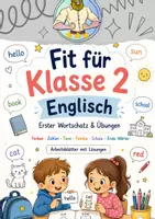 Vorschau - Stationenlernen - Fit für Klasse 2 Englisch - Deckblatt
