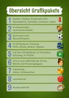 Vorschau - selbst erstellte Cliparts/Grafiken - Materialpaket Cliparts Schule | 600 png-Grafiken - Seite 2