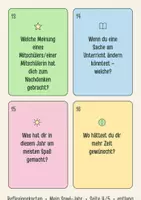 Vorschau - Arbeitsblätter - Reflexionskarten – Mein Sowi-Jahr 💭 - Seite 3
