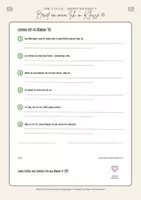 Vorschau - Arbeitsblätter - Abschiedsbrief "Brief an mein Ich in Klasse 10" - Deckblatt