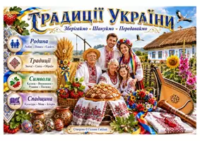 Попередній перегляд - Українські традиції - Обкладинка