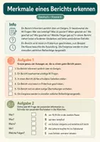 Vorschau - Arbeitsblätter - Berichte schreiben: sachlich, genau, vollständig – Deutsch, Klasse 6 - Seite 2