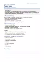 Vorschau - Aufgabenkarten - Klassenzeitung / Abschlusszeitung schreiben - Seite 1