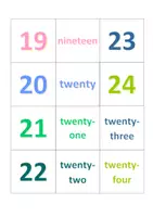 Vorschau - Spiele - Merk es dir with numbers from 1-30 in English - Seite 3