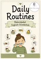 Vorschau - Arbeitsblätter - Daily Routines - Unterrichtseinheit Englisch Klasse 3-4 - Deckblatt