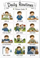 Vorschau - Arbeitsblätter - Daily Routines - Unterrichtseinheit Englisch Klasse 3-4 - Seite 1