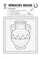 Vorschau - Mal- und Bastelvorlagen - 🏛️ Römische Mosaike gestalten – Kreative Kunstvorlagen zum Ausmalen - Seite 2