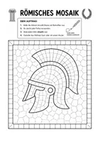 Vorschau - Mal- und Bastelvorlagen - 🏛️ Römische Mosaike gestalten – Kreative Kunstvorlagen zum Ausmalen - Seite 3