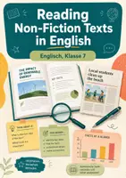 Vorschau - Arbeitsblätter - Englisch Materialpaket - 33 Themen | Umfangreiche Arbeitsblätter - Seite 1