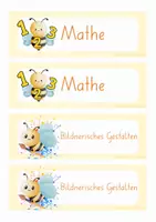 Vorschau - Präsentationen/Tafelbilder - Tagestransparenz Biene - Seite 1