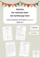 Vorschau - Unterrichtsreihen - Der verlorene Sohn/ Der barmherzige Vater - Gleichnis - Unterrichtsmaterial - Deckblatt