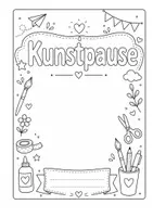 Vorschau - Stundenentwürfe - Kunstpause. Mal- und Zeichenheft für kreative Künstler: innen. Heft 2 - Seite 2
