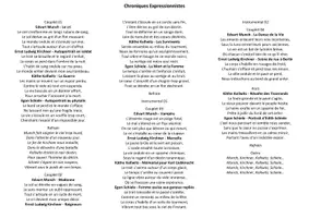 Aperçu - Préparation de séquence / Séquence complète - 4e/3e-Interdisc.Français / Arts Plastiques / Histoire des Arts-l'Expressionnisme, séquence complète 4 séances + clip original - Page 2