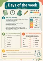Vorschau - Arbeitsblätter - English Time & Calendar – Englisch, Klasse 5 - Seite 3