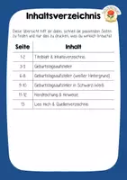 Vorschau - Mal- und Bastelvorlagen - Bienenklasse - Geburtstagsaufsteller (Klassentier) - Seite 1
