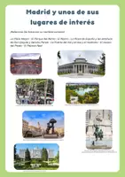 Vorschau - Arbeitsblätter - Madrid - Lugares de interés - Deckblatt