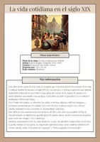 Vorschau - Arbeitsblätter - Visitar un museo - Deckblatt