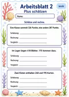Vorschau - Arbeitsblätter - Schätzaufgaben Klasse 3 | Mathematik Klasse 3 | 6 Arbeitsblätter als PDF - Seite 2