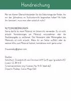 Vorschau - Poster - Geburtstagskalender Erdmännchenklasse - Seite 1